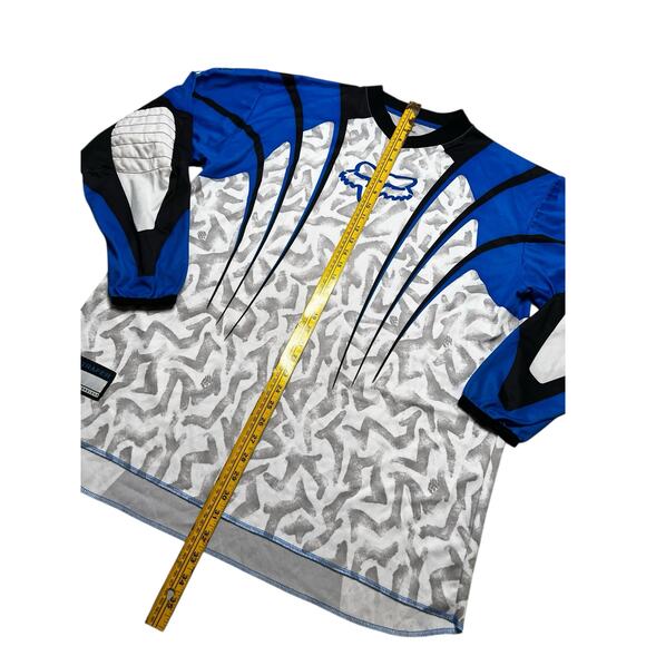 VTG Fox Racing Motocross Supercross Jersey Shirt Long Sleeve Mens XL Y2K AOP - Picture 6 of 11